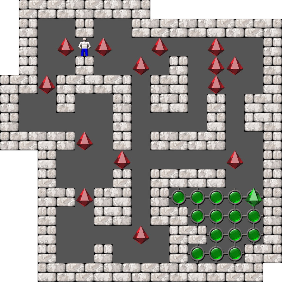 Sokoban Mass Remodel level 712